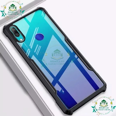 Picture of For Realme 3 / Realme 3I Shockproof Tpu Bumper Hard Clear Acrylic Mobile Phone Case For Realme 3 Back Cover - Camera