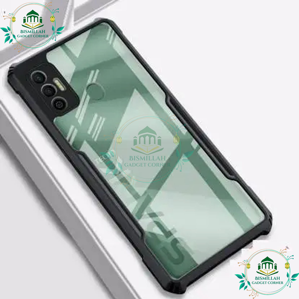 Picture of Tecno Spark 7 Shockproof Bumper Transparent Phone Back Cover Case - মোবাইল ফোন - Phone Picture of Tecno Spark 7 Shockproof Bumper Transparent Phone Back Cover Case - মোবাইল ফোন - Phone