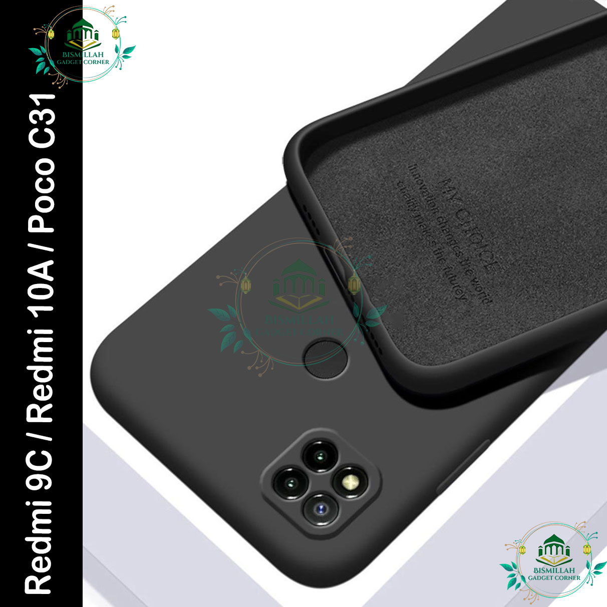 Picture of Xiaomi Redmi 10A / Redmi 9C / POCO C31 / Xiaomi Redmi 9 Activ Case Liquid Silicone Soft Gel Rubber Shockproof Cover For Redmi 10A Phone Case - Phone Back Cover Picture of Xiaomi Redmi 10A / Redmi 9C / POCO C31 / Xiaomi Redmi 9 Activ Case Liquid Silicone Soft Gel Rubber Shockproof Cover For Redmi 10A Phone Case - Phone Back Cover