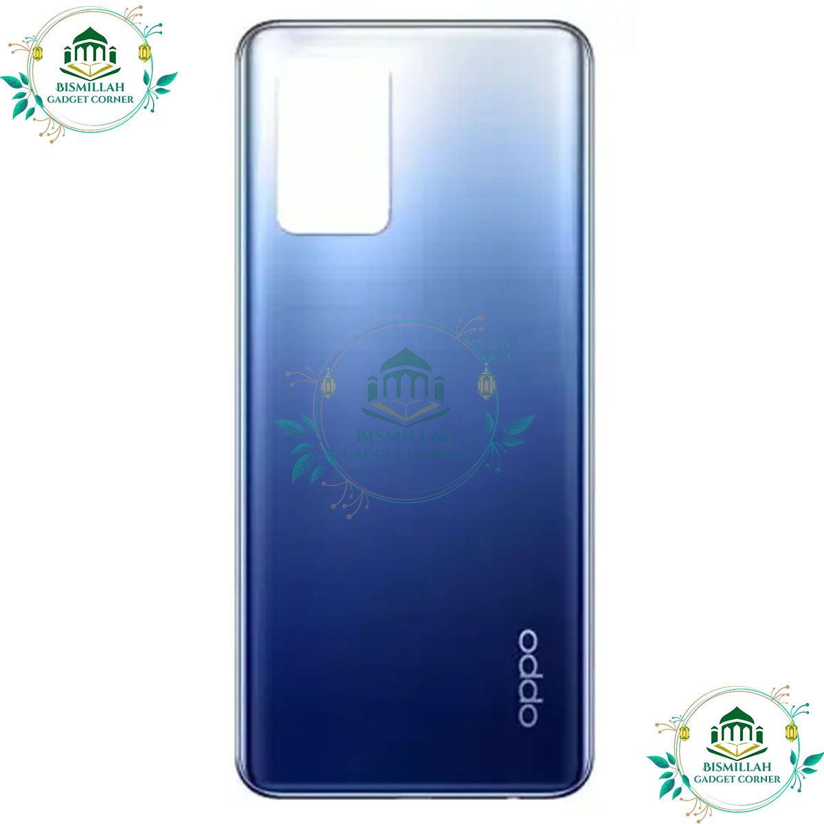 Picture of Back Panel Cover for Oppo F19 Pro - Silver