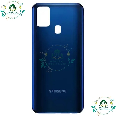 Picture of Back Panel Cover for Samsung Galaxy M31 - Blue-Black