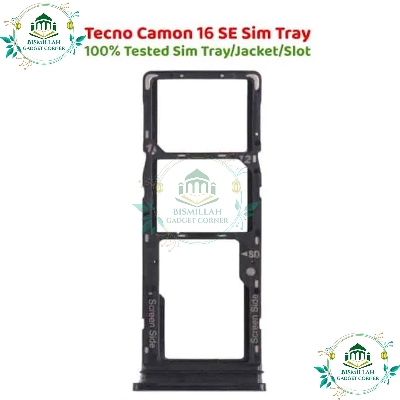 Picture of S.IM Card Holder Tray for Tecno Camon 16 - Blue-black-Green-white