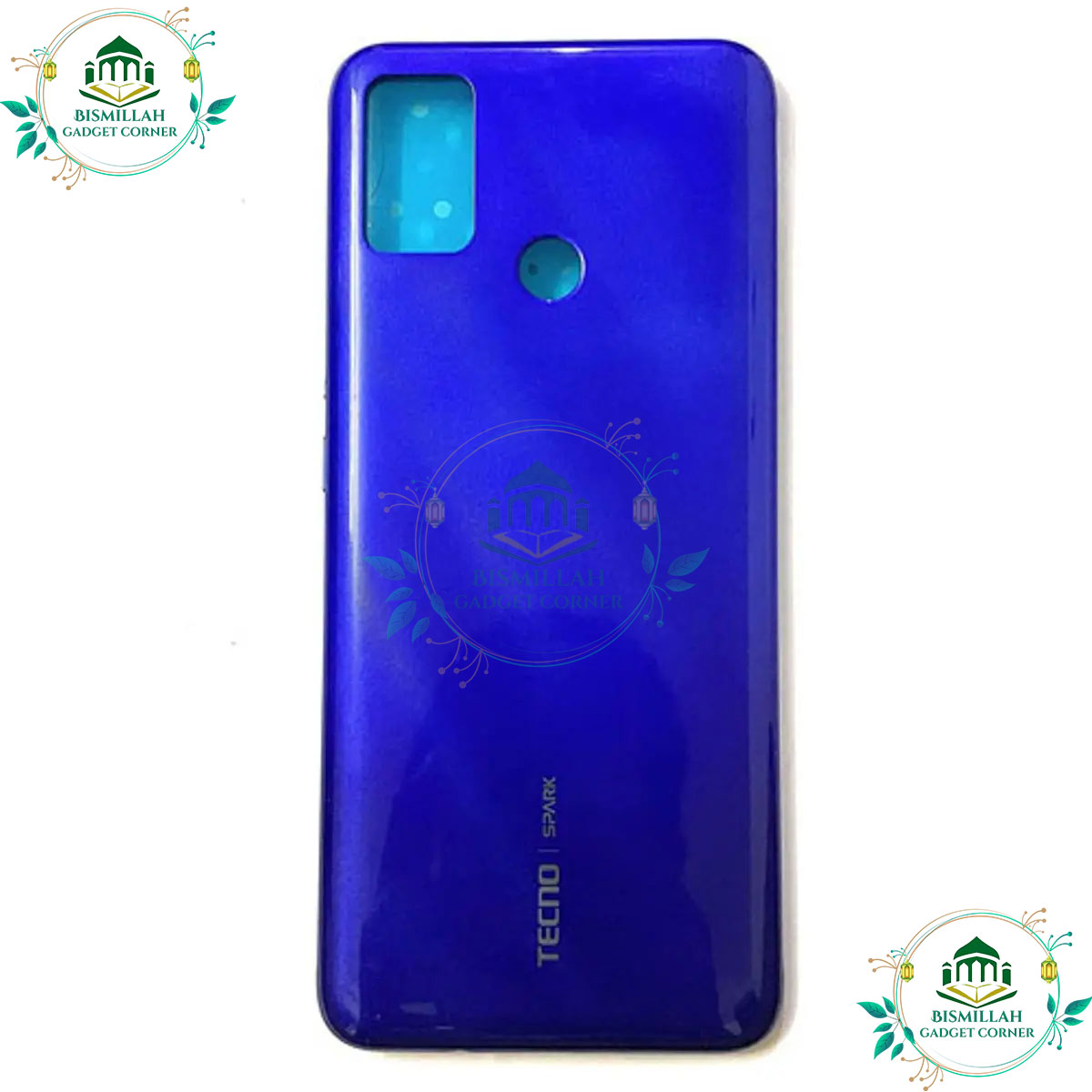 Picture of Back Panel Cover for Tecno Spark 6 Air - Blue-Black-White