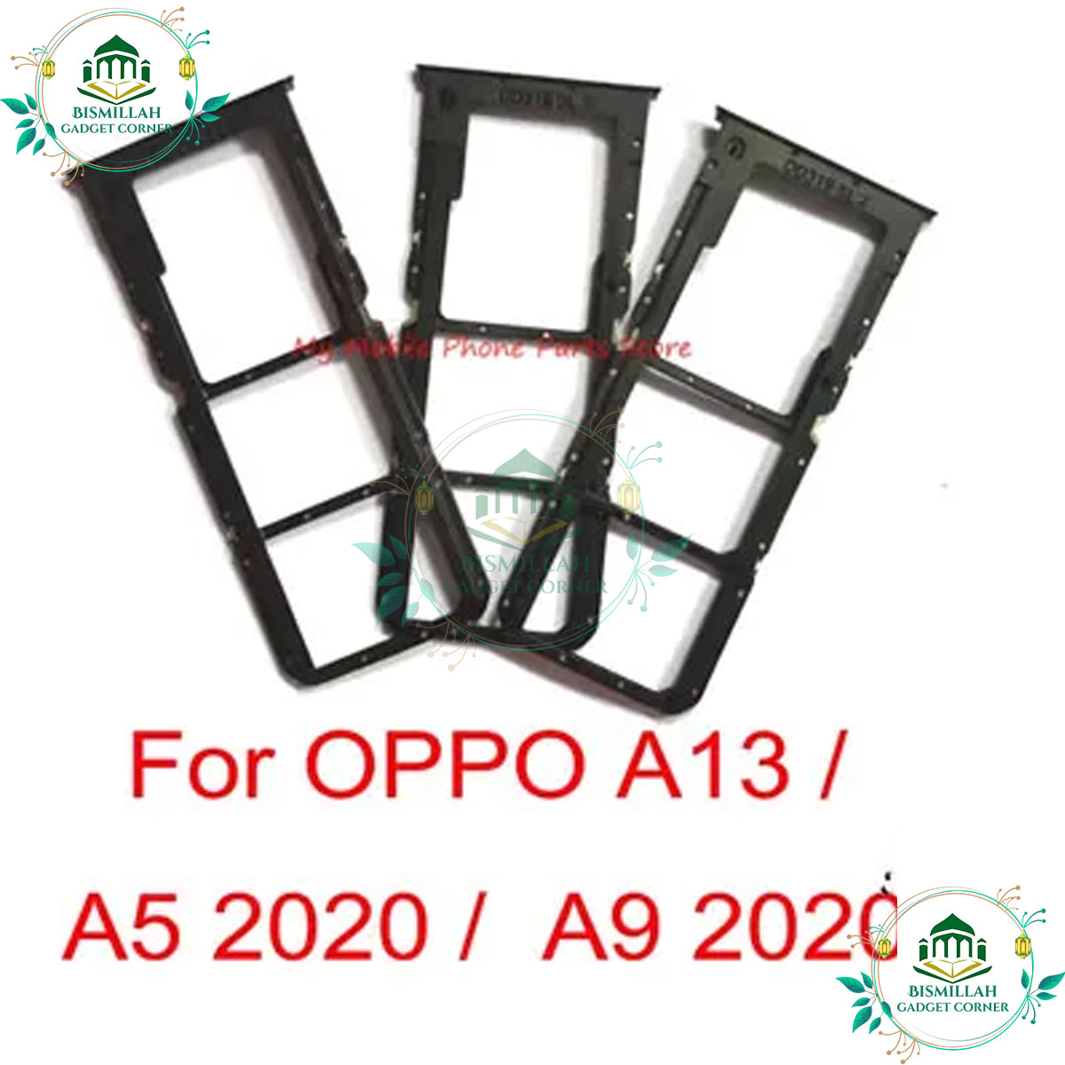 Picture of S.IM Card Holder Tray for Oppo A9 Green- Black-White-Purple