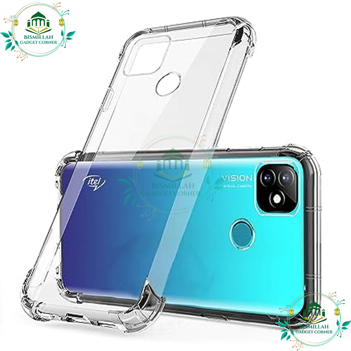 Picture of Coverage Transparent Back Cover for Itel Vision 1 plus - Transparent Picture of Coverage Transparent Back Cover for Itel Vision 1 plus - Transparent