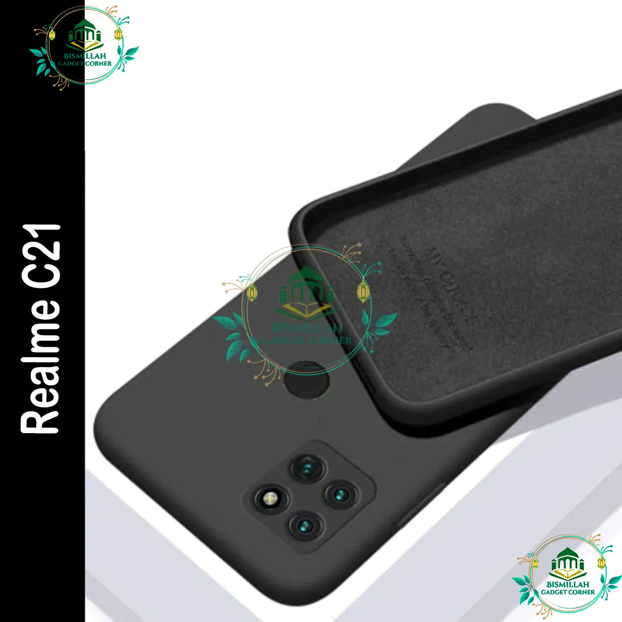 Picture of For Realme C21 Liquid Silicone Soft Gel Rubber Shockproof Cover For Realme C21 Phone Case Picture of For Realme C21 Liquid Silicone Soft Gel Rubber Shockproof Cover For Realme C21 Phone Case