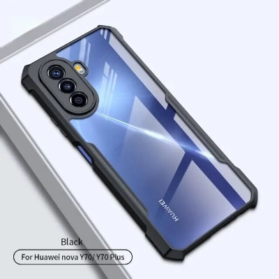 Picture of For Huawei nova Y70 Plus / Huawei nova Y70 Xundd Case Unique Reinforced Corner with Shock-Proof Transparent Back Cover Phone Case