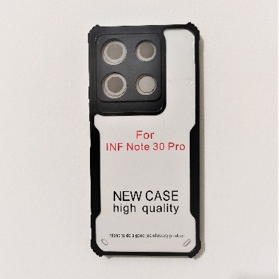 Picture of Infinix Note 30 / Infinix Note 30 5G / Infinix Note 30 Pro / Infinix Note 30Pro Back Cover ShockProof Airbinger Longlasting Clear Transparent Hard Case Picture of Infinix Note 30 / Infinix Note 30 5G / Infinix Note 30 Pro / Infinix Note 30Pro Back Cover ShockProof Airbinger Longlasting Clear Transparent Hard Case