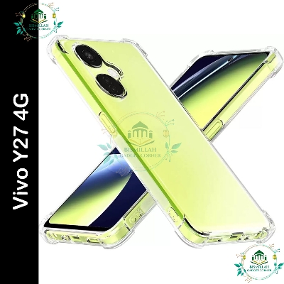Picture of For vivo Y27 4g back Cases Unique Shockproof Bumper Hard Clear Acrylic Mobile Phone Case vivo Y27 Back Cover