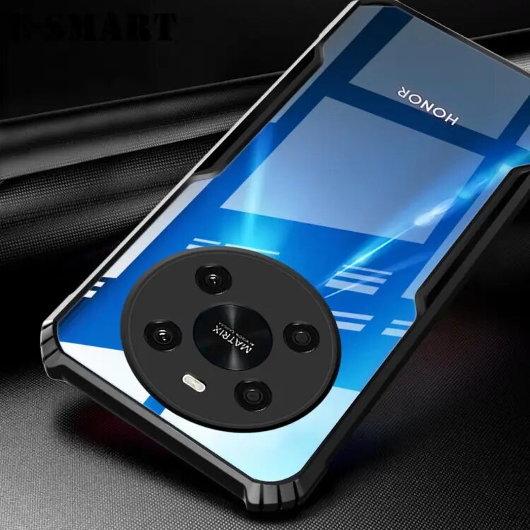 Picture of For Honor X9 Reinforced  Unique Shockproof Cushion Back Clear Hybrid Transparent Hard Cover Casing