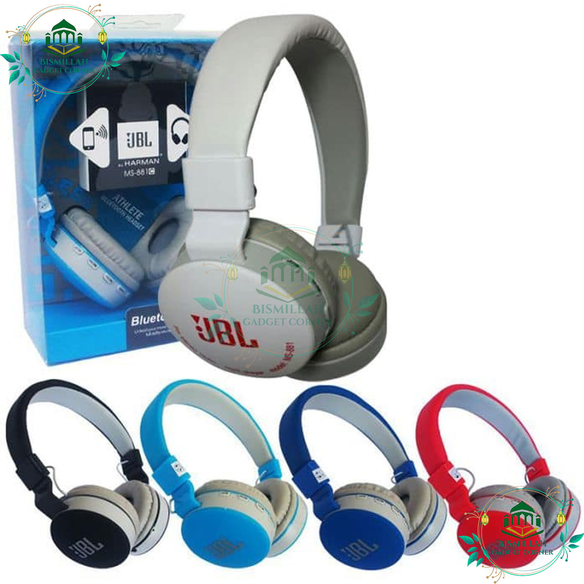 Picture of Wireless Bluetooth Headphones For MS-881A Professional Headphones