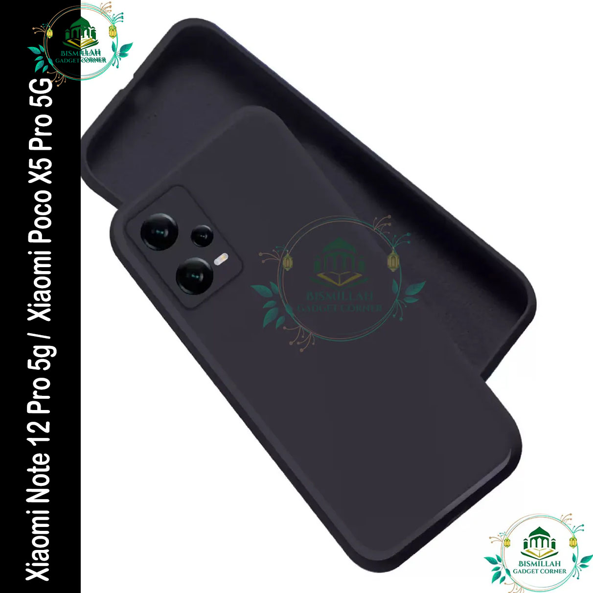 Picture of Premium Liquid Silicone Phone case for Xiaomi Note 12 Pro 5g /  Xiaomi Poco X5 Pro 5G Liquid Silicon Mobile Back Case Soft Silicone Phone Cover - মোবাইল ফোন - Phoneo