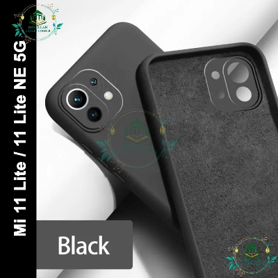 Picture of Premium Liquid Silicone Phone case for Xiaomi Mi 11 Lite / Xiaomi Mi11 Lite 5G NE , Xiaomi 11 Lite 5G / Xiaomi 11 Lite 5G NE Liquid Silicon Mobile Back Case Soft Silicone Phone Cover
