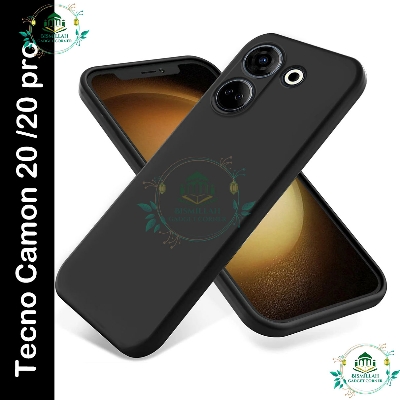 Picture of Premium Liquid Silicone Phone case for Tecno Camon 20 / Tecno Camon 20 Pro Liquid Silicon Mobile Back Case Soft Silicone Phone Cover - মোবাইল ফোন - Phoneo