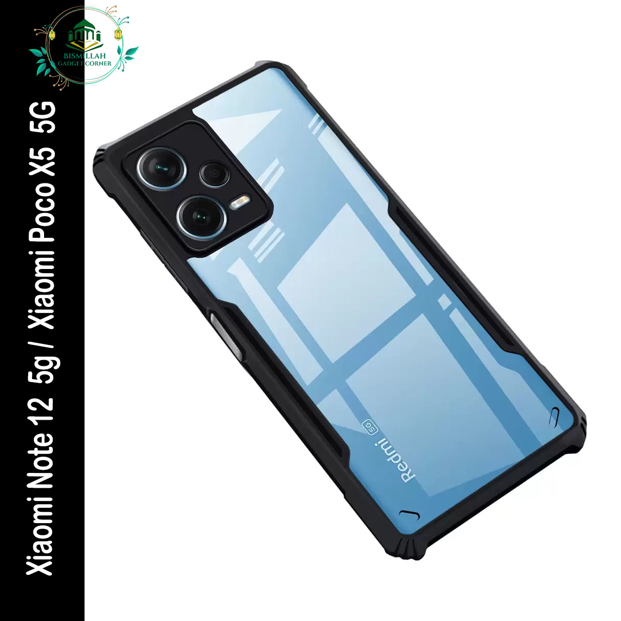 Picture of Xundd Back Cover for Xiaomi Note 12  5g /  Xiaomi Poco X5  5G Transparent Hybrid Hard PC Back Bumper Picture of Xundd Back Cover for Xiaomi Note 12  5g /  Xiaomi Poco X5  5G Transparent Hybrid Hard PC Back Bumper