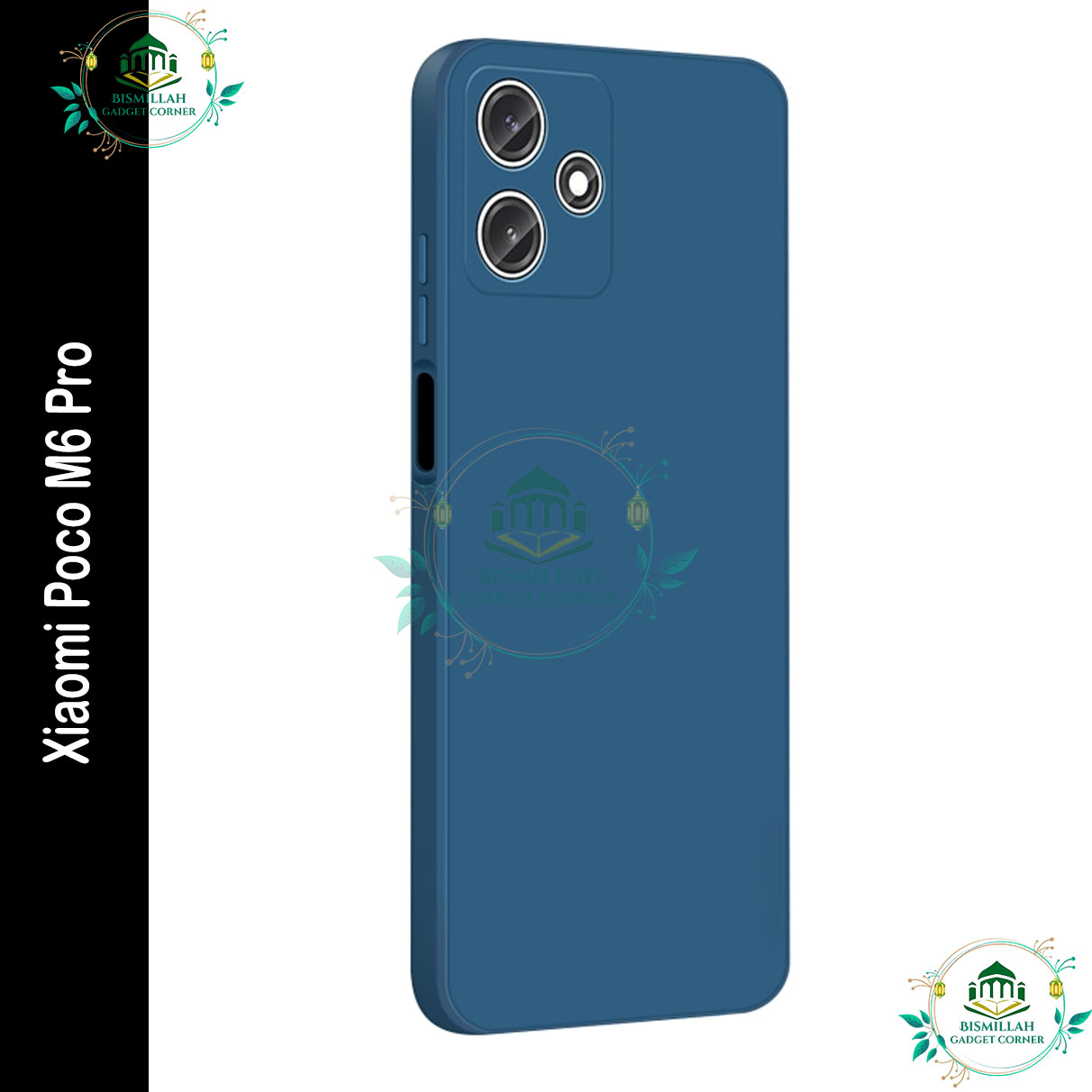 Picture of Premium Liquid Silicone Phone case for Xiaomi Poco M6 Pro Liquid Silicon Mobile Back Case Soft Silicone Phone Cover - মোবাইল ফোন - Phoneo