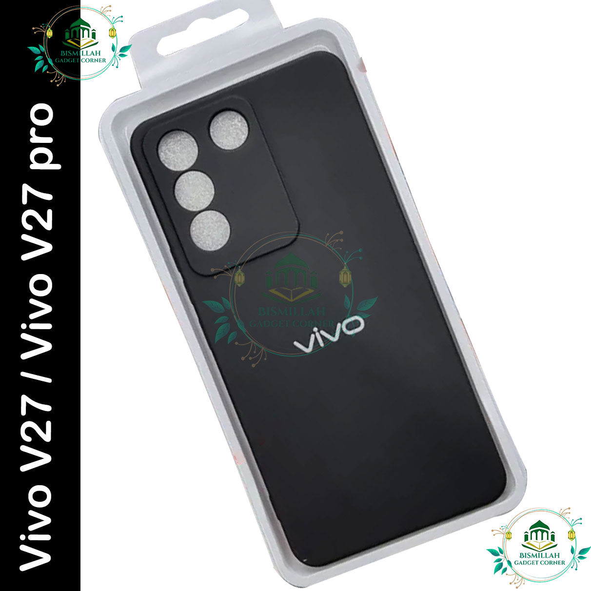 Picture of Premium Phone case for Vivo V27 / Vivo V27 Pro Mobile Back Case Soft Silicone Phone Cover - মোবাইল ফোন - Phoneo