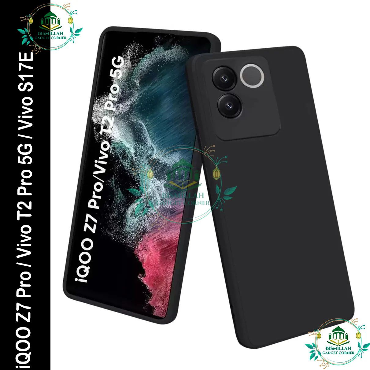 Picture of Transparent back cover For iQOO Z7 Pro / Vivo T2 Pro 5G / Vivo S17e Luxury transparent Protect Back Cover Soft Case