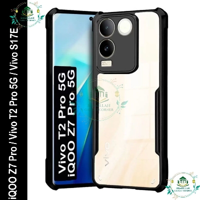 Picture of Transparent back cover For iQOO Z7 Pro / Vivo T2 Pro 5G / Vivo S17e Luxury transparent Protect Back Cover Soft Case