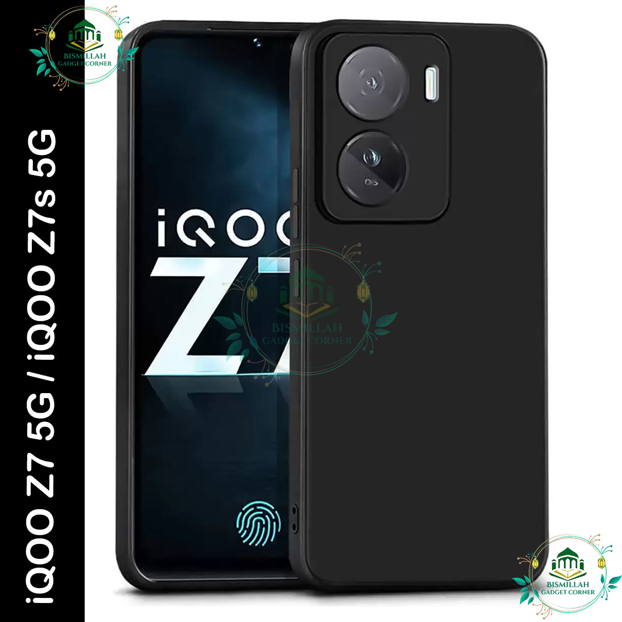 Picture of Premium Liquid Silicone Phone case for iQOO Z7 5G / iQOO Z7s 5G Liquid Silicon Mobile Back Case Soft Silicone Phone Cover - মোবাইল ফোন - Phoneo