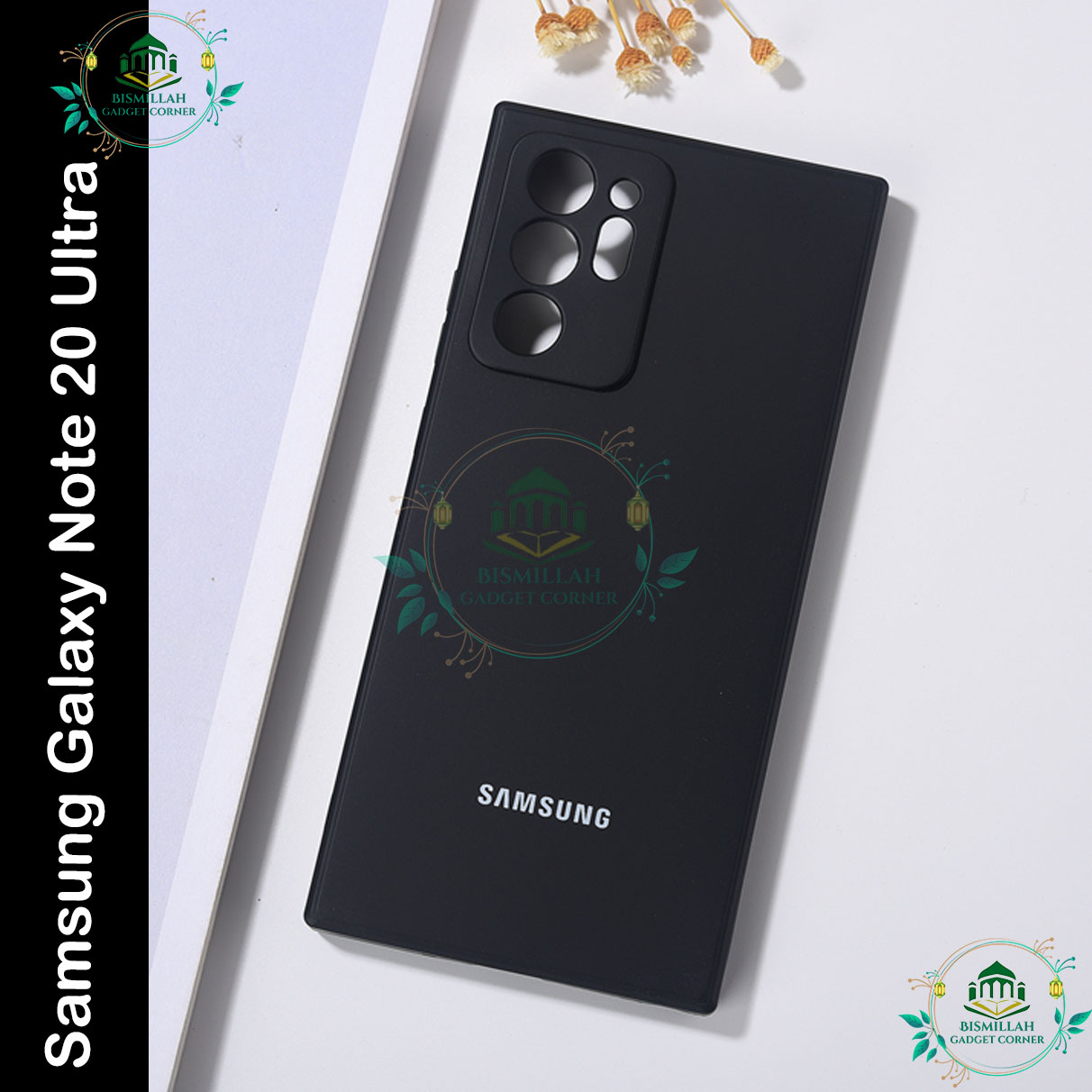 Picture of Description:  The Premium Phone Case for Samsung Galaxy Note 20 Ultra is designed to provide elite protection and enhance the overall look of your device. Crafted from high-quality, soft, and flexible materials, this back cover offers a sleek and lightwei