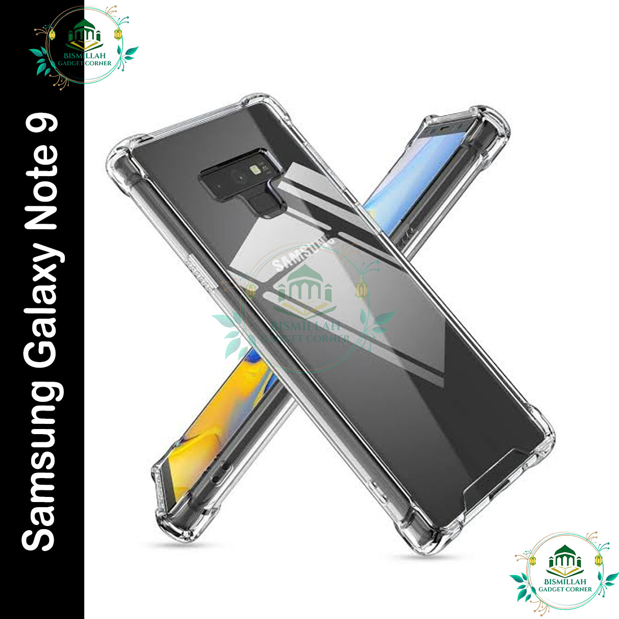 Picture of Transparent back cover ForSamsung Galaxy Note 9 Luxury transparent Protect Back Cover Soft Case