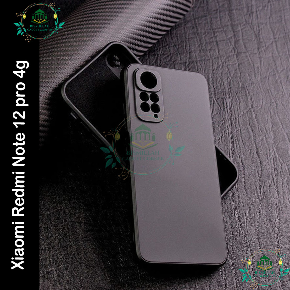 Picture of Premium Liquid Silicone Phone case for Xiaomi Redmi Note 12 pro 4g Liquid Silicon Mobile Back Case Soft Silicone Phone Cover - মোবাইল ফোন - Phoneo