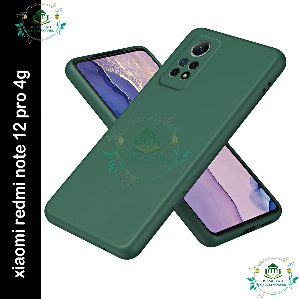 Picture of Premium Liquid Silicone Phone case for Xiaomi Redmi Note 12 pro 4g Liquid Silicon Mobile Back Case Soft Silicone Phone Cover - মোবাইল ফোন - Phoneo