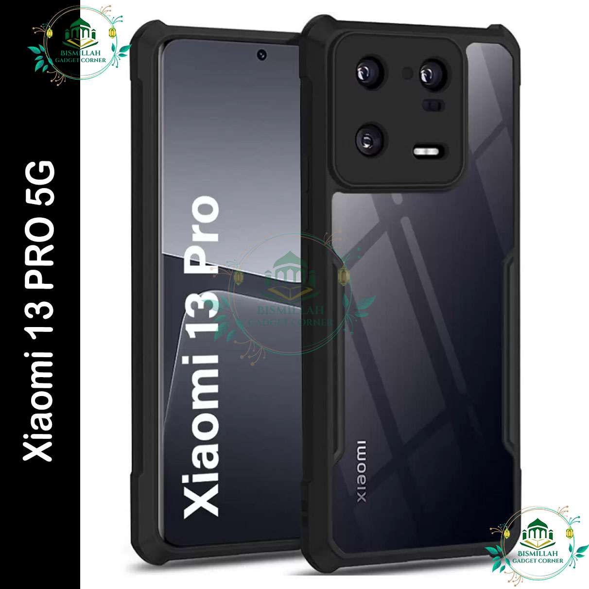 Picture of Xundd Back Cover for Xiaomi 13 PRO 5G / Mi 13 PRO 5G  Transparent Hybrid Hard PC Back Bumper