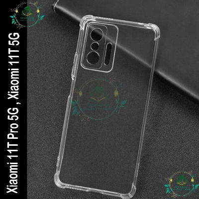 Picture of Transparent back cover For Xiaomi 11T Pro 5G , Xiaomi 11T 5G Luxury transparent Protect Back Cover Soft Case