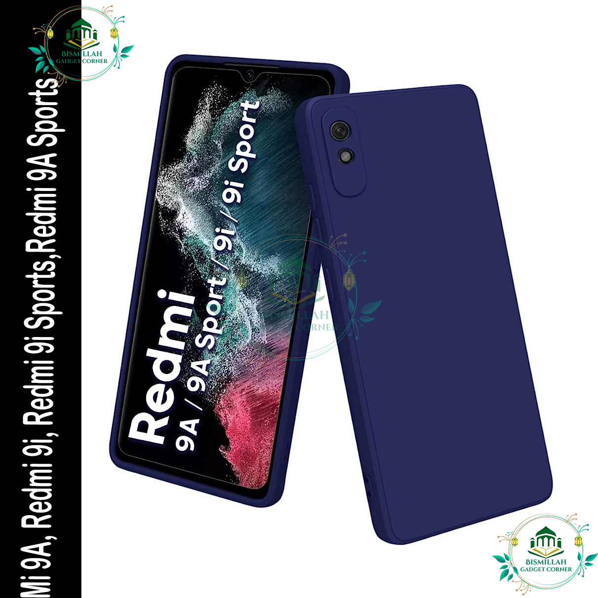 Picture of Premium Liquid Silicone Phone case for Xiaomi Redmi 9i , Xiaomi Redmi 9A , Xiaomi Redmi 9i Sprot , Xiaomi Redmi 9A Sprot / Redmi 9i , Redmi 9A , mi 9i Sprot , Redmi 9A Sprot Liquid Silicon Mobile Back Case Soft Silicone Phone Cover