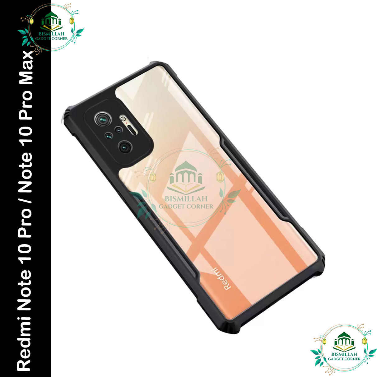 Picture of Xundd Back Cover for Xiaomi  Redmi Note 10 Pro , Xiaomi Redmi Note 10 Pro Max Transparent Hybrid Hard PC Back Bumper Picture of Xundd Back Cover for Xiaomi  Redmi Note 10 Pro , Xiaomi Redmi Note 10 Pro Max Transparent Hybrid Hard PC Back Bumper