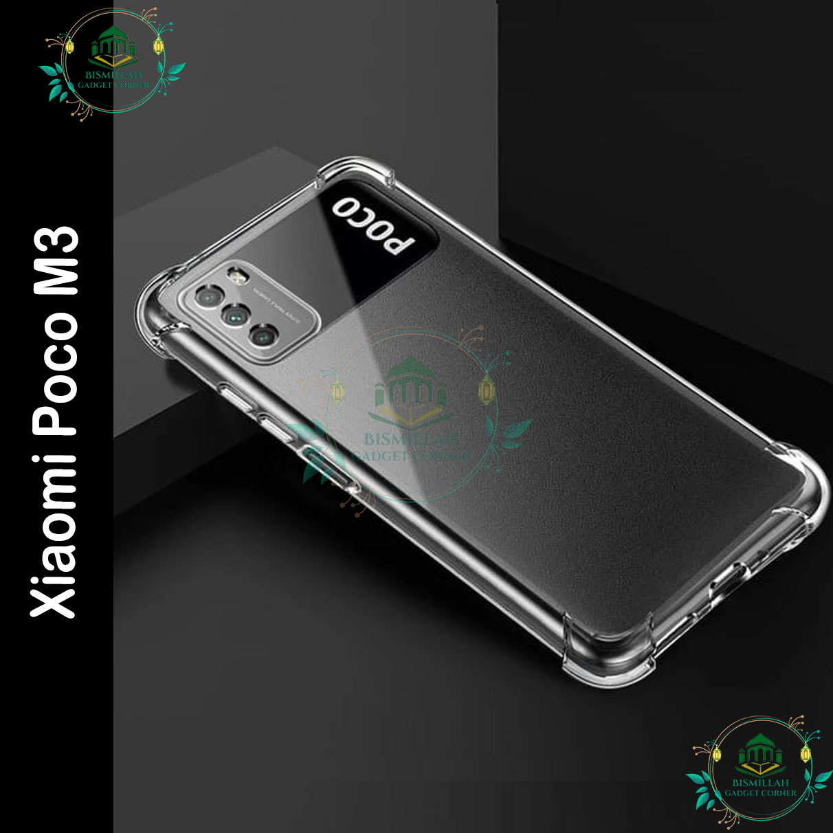 Picture of Transparent back cover For Xiaomi Poco M3 Luxury transparent Protect Back Cover Soft Case Picture of Transparent back cover For Xiaomi Poco M3 Luxury transparent Protect Back Cover Soft Case