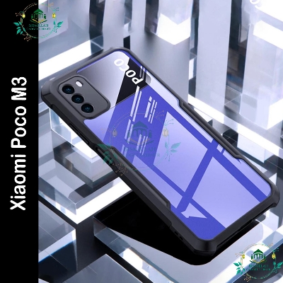 Picture of Xundd Back Cover for Xiaomi Poco M3 Transparent Hybrid Hard PC Back Bumper Picture of Xundd Back Cover for Xiaomi Poco M3 Transparent Hybrid Hard PC Back Bumper