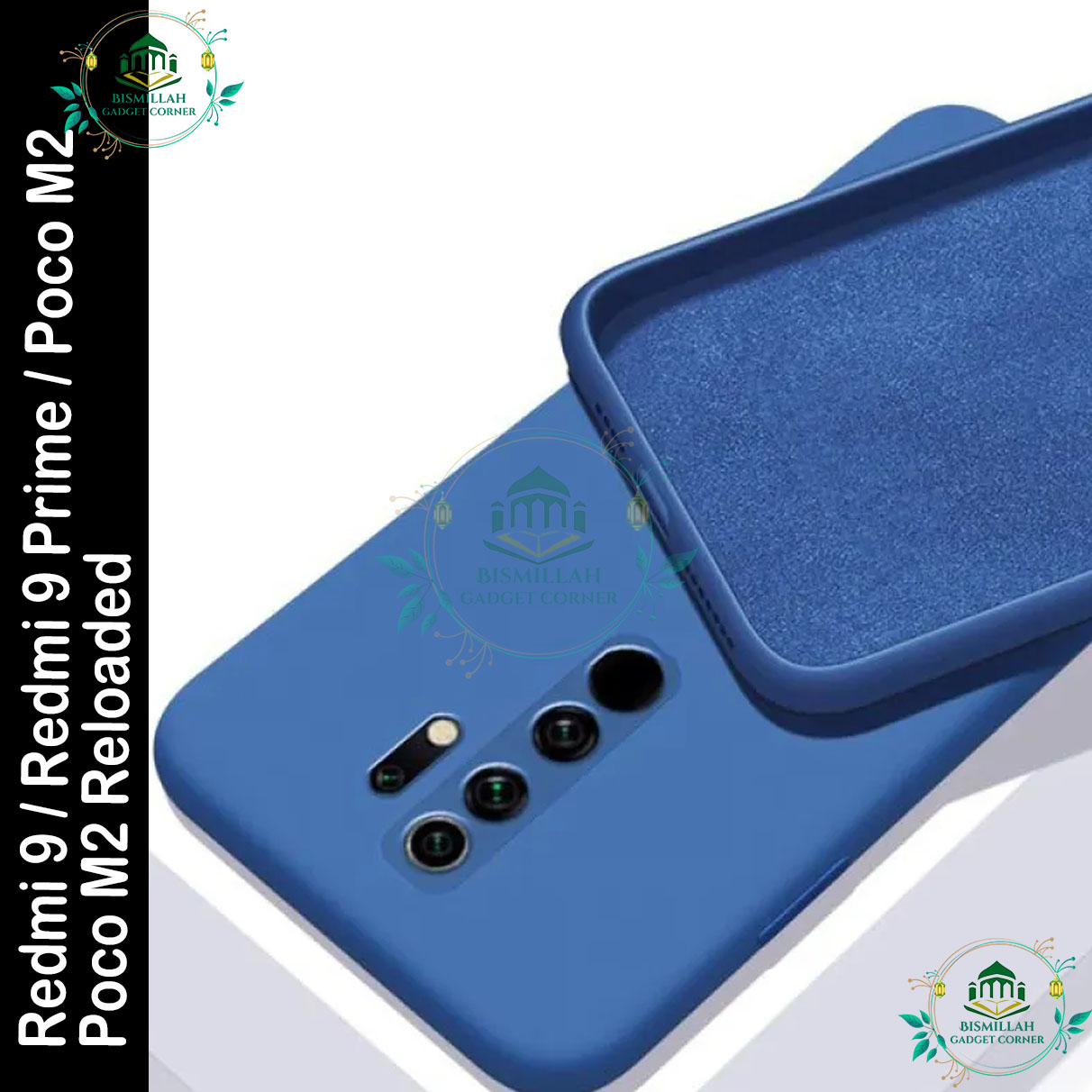 Picture of Premium Liquid Silicone Phone case for Xiaomi Redmi 9 / Redmi 9 Prime / Poco M2 / Poco M2 Reloaded Liquid Silicon Mobile Back Case Soft Silicone Phone Cover Picture of Premium Liquid Silicone Phone case for Xiaomi Redmi 9 / Redmi 9 Prime / Poco M2 / Poco M2 Reloaded Liquid Silicon Mobile Back Case Soft Silicone Phone Cover