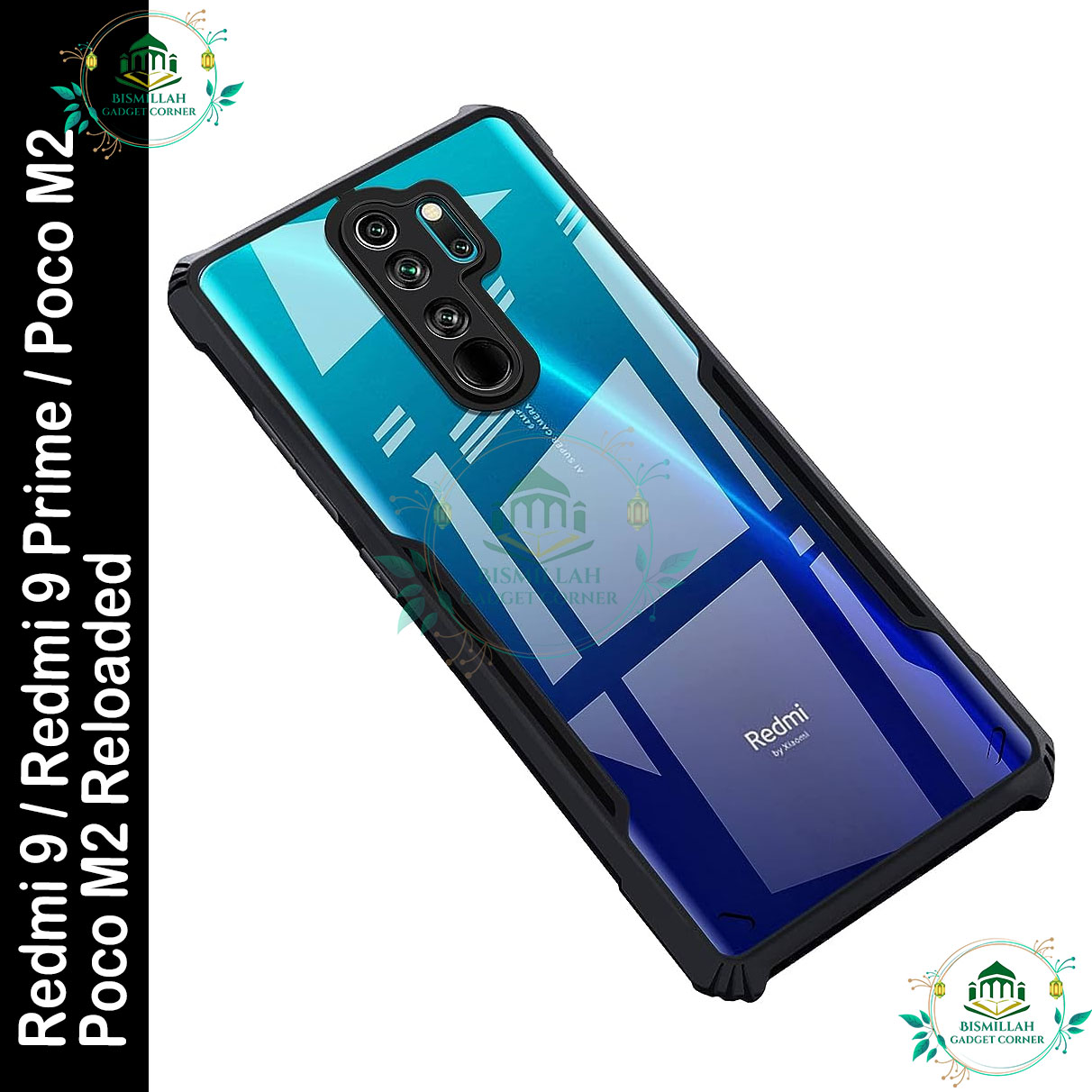 Picture of Xundd Back Cover for Xiaomi Redmi 9 / Redmi 9 Prime / Poco M2 / Poco M2 Reloaded Transparent Hybrid Hard PC Back Bumper Picture of Xundd Back Cover for Xiaomi Redmi 9 / Redmi 9 Prime / Poco M2 / Poco M2 Reloaded Transparent Hybrid Hard PC Back Bumper