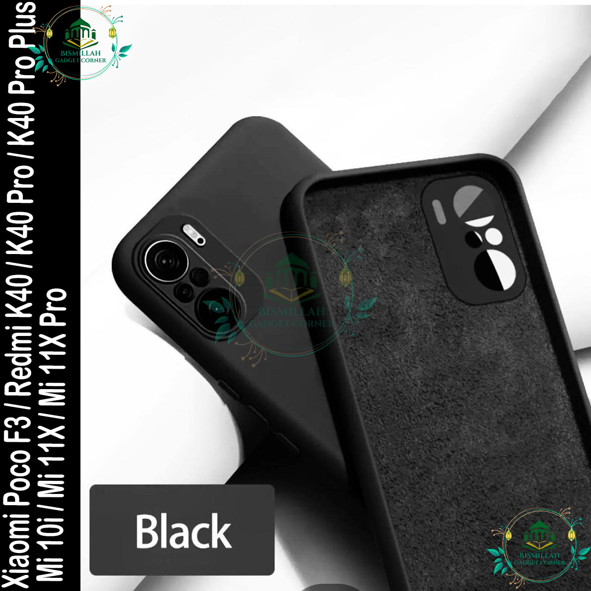 Picture of Premium Liquid Silicone Phone case for Xiaomi Poco F3 / Redmi K40 / Redmi K40 Pro / Redmi K40 Pro Plus /  Mi 10i / Mi 11X 5G / Mi 11X Pro Liquid Silicon Mobile Back Case Soft Silicone Phone Cover Picture of Premium Liquid Silicone Phone case for Xiaomi Poco F3 / Redmi K40 / Redmi K40 Pro / Redmi K40 Pro Plus /  Mi 10i / Mi 11X 5G / Mi 11X Pro Liquid Silicon Mobile Back Case Soft Silicone Phone Cover