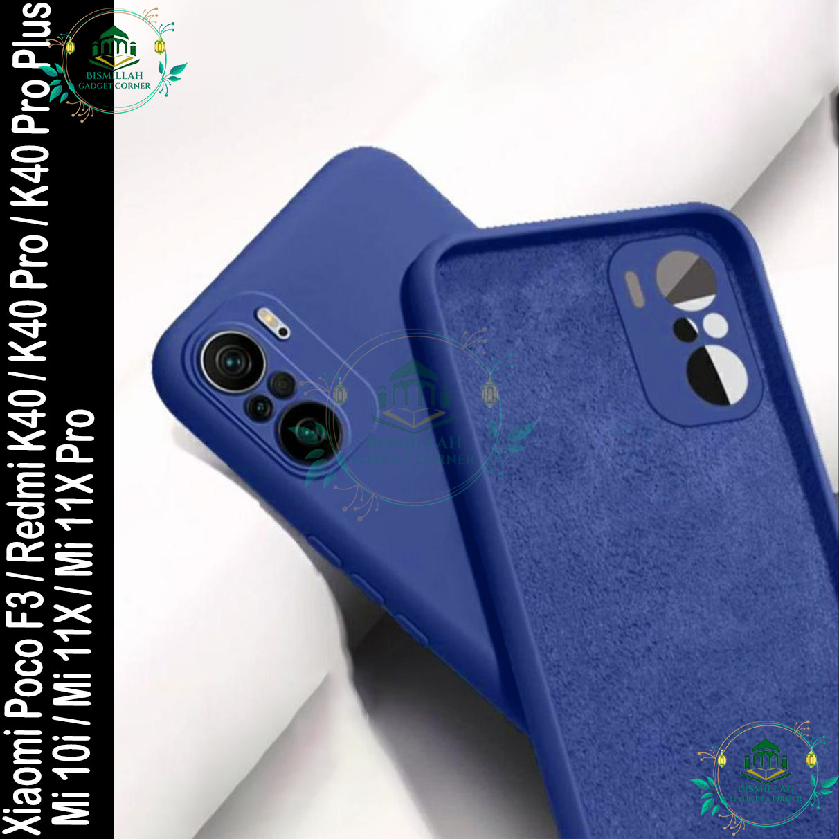 Picture of Premium Liquid Silicone Phone case for Xiaomi Poco F3 / Redmi K40 / Redmi K40 Pro / Redmi K40 Pro Plus /  Mi 10i / Mi 11X 5G / Mi 11X Pro Liquid Silicon Mobile Back Case Soft Silicone Phone Cover Picture of Premium Liquid Silicone Phone case for Xiaomi Poco F3 / Redmi K40 / Redmi K40 Pro / Redmi K40 Pro Plus /  Mi 10i / Mi 11X 5G / Mi 11X Pro Liquid Silicon Mobile Back Case Soft Silicone Phone Cover