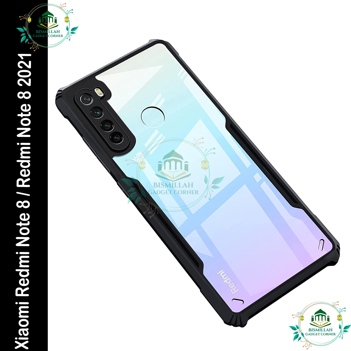 Picture of Xundd Back Cover for Xiaomi Redmi Note 8 / Redmi Note 8 2021 Transparent Hybrid Hard PC Back Bumper Picture of Xundd Back Cover for Xiaomi Redmi Note 8 / Redmi Note 8 2021 Transparent Hybrid Hard PC Back Bumper