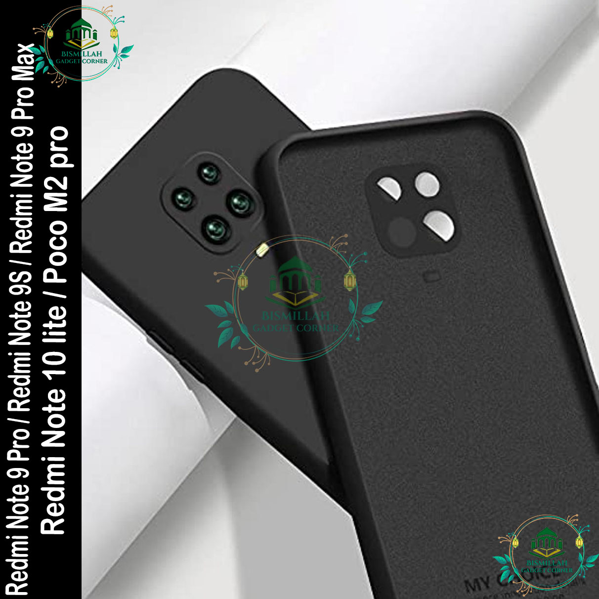 Picture of Premium Liquid Silicone Phone case for Redmi Note 9 Pro / Redmi Note 9S / Redmi Note 9 Pro Max / Poco M2 Pro / Redmi Note 10 lite  Liquid Silicon Mobile Back Case Soft Silicone Phone Cover