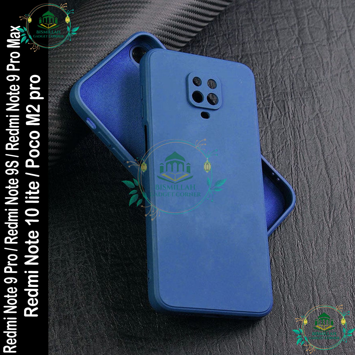 Picture of Premium Liquid Silicone Phone case for Redmi Note 9 Pro / Redmi Note 9S / Redmi Note 9 Pro Max / Poco M2 Pro / Redmi Note 10 lite  Liquid Silicon Mobile Back Case Soft Silicone Phone Cover