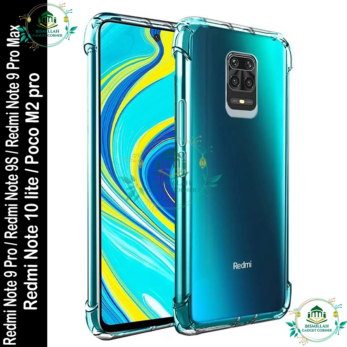 Picture of Transparent back cover For Redmi Note 9 Pro / Redmi Note 9S / Redmi Note 9 Pro Max / Poco M2 Pro / Redmi Note 10 lite Luxury transparent Protect Back Cover Soft Case Picture of Transparent back cover For Redmi Note 9 Pro / Redmi Note 9S / Redmi Note 9 Pro Max / Poco M2 Pro / Redmi Note 10 lite Luxury transparent Protect Back Cover Soft Case