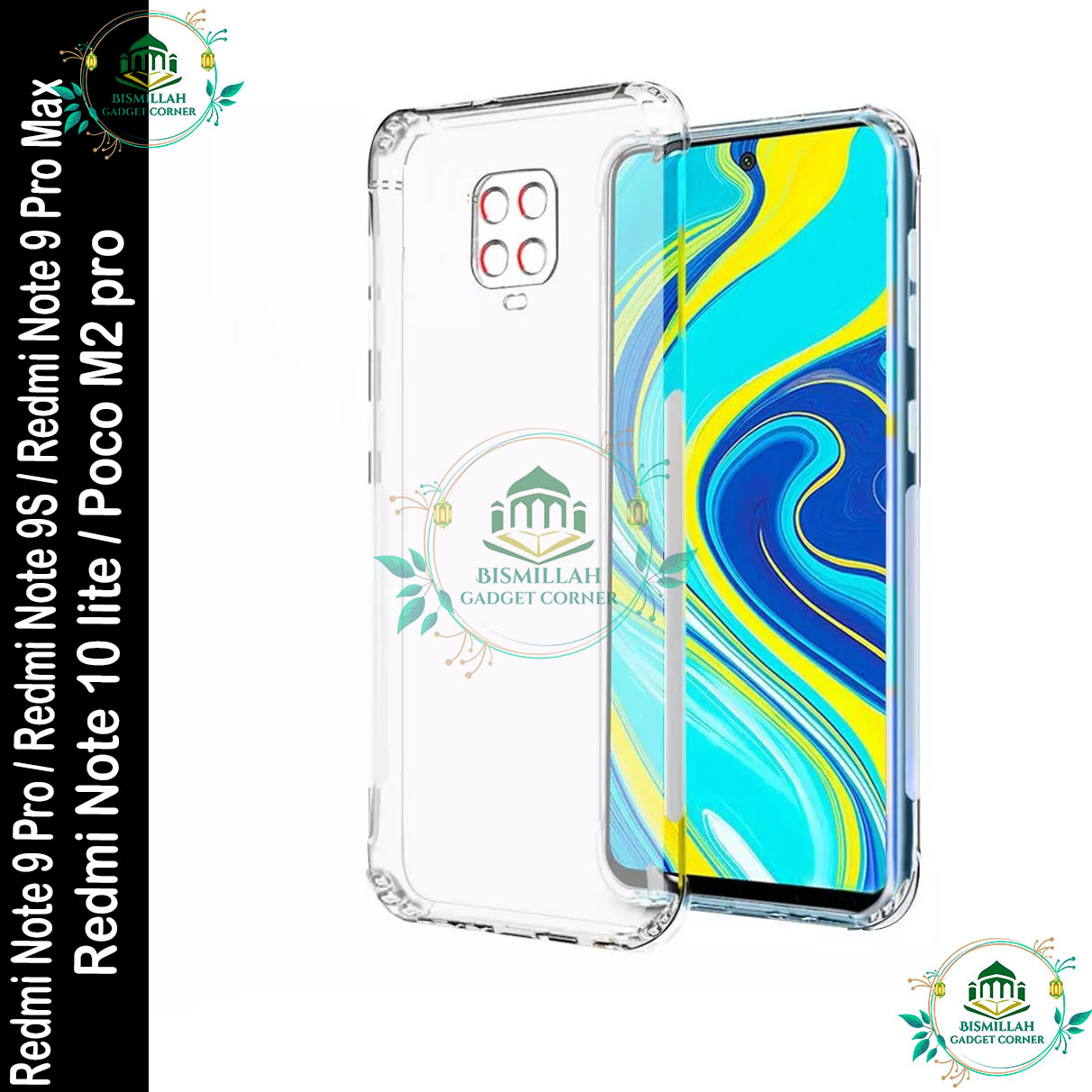 Picture of Transparent back cover For Redmi Note 9 Pro / Redmi Note 9S / Redmi Note 9 Pro Max / Poco M2 Pro / Redmi Note 10 lite Luxury transparent Protect Back Cover Soft Case Picture of Transparent back cover For Redmi Note 9 Pro / Redmi Note 9S / Redmi Note 9 Pro Max / Poco M2 Pro / Redmi Note 10 lite Luxury transparent Protect Back Cover Soft Case
