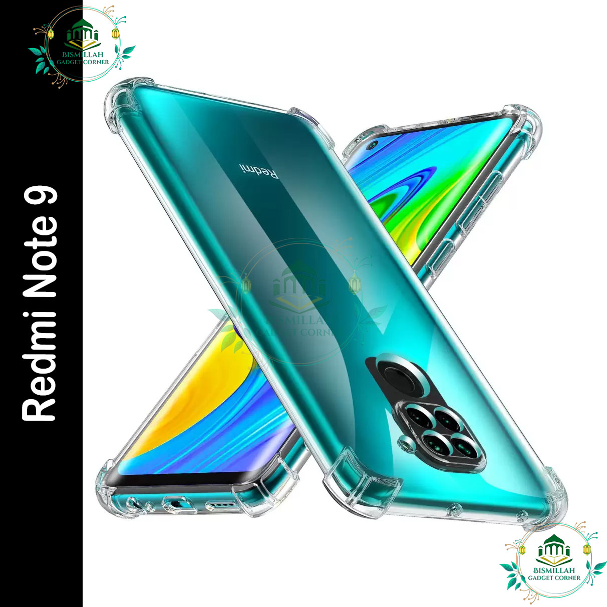 Picture of Transparent back cover For Xiaomi Redmi Note 9 Luxury transparent Protect Back Cover Soft Case Picture of Transparent back cover For Xiaomi Redmi Note 9 Luxury transparent Protect Back Cover Soft Case