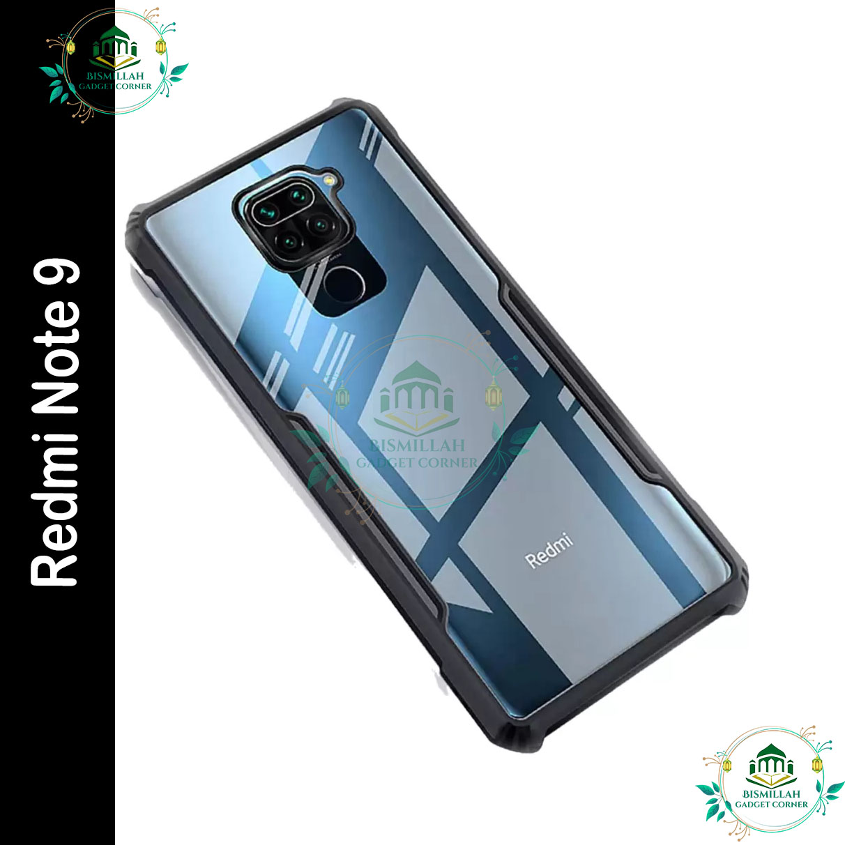 Picture of Xundd Back Cover for Xiaomi Redmi Note 9 Transparent Hybrid Hard PC Back Bumper Picture of Xundd Back Cover for Xiaomi Redmi Note 9 Transparent Hybrid Hard PC Back Bumper