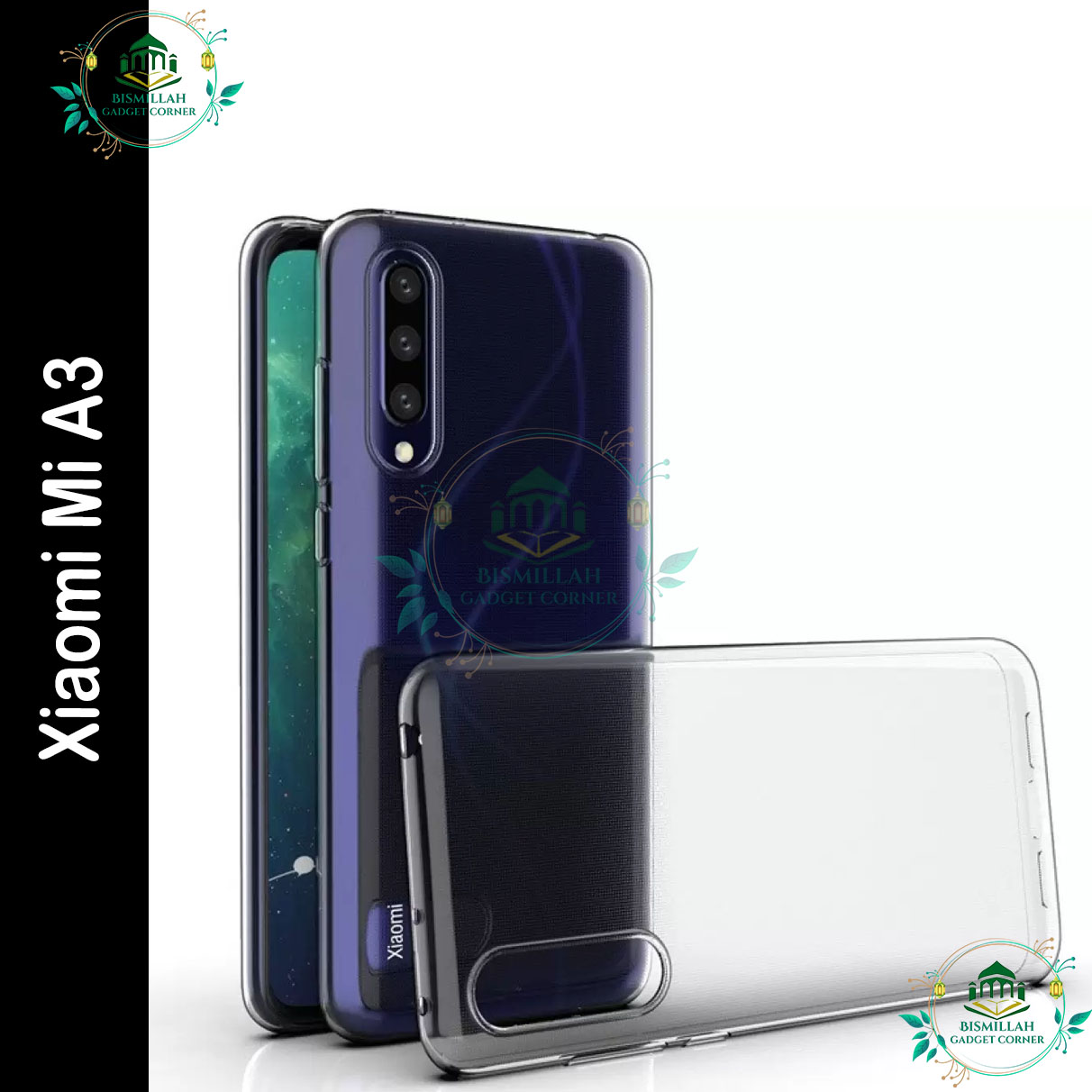Picture of Transparent back cover For Xiaomi MI A3 Luxury transparent Protect Back Cover Soft Case Picture of Transparent back cover For Xiaomi MI A3 Luxury transparent Protect Back Cover Soft Case
