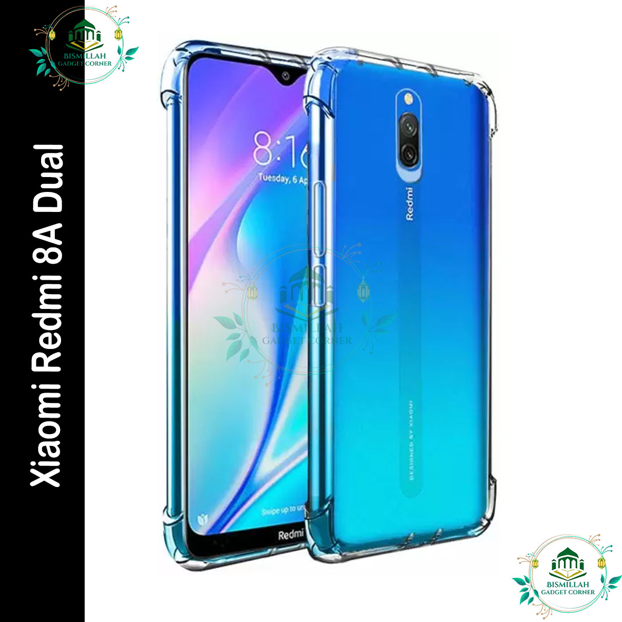Picture of Transparent back cover For Redmi 8A Dual Luxury transparent Protect Back Cover Soft Case Picture of Transparent back cover For Redmi 8A Dual Luxury transparent Protect Back Cover Soft Case