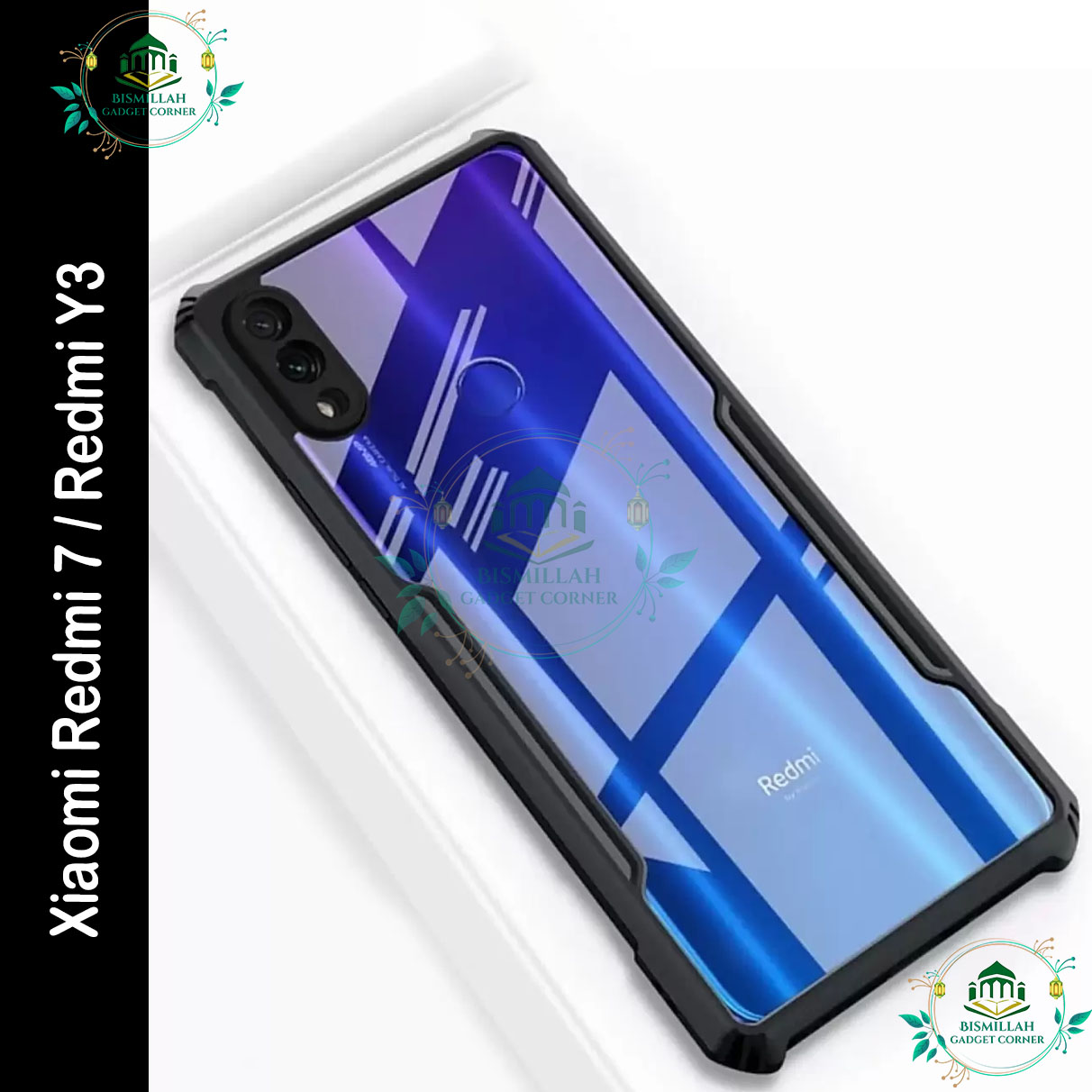 Picture of Xundd Back Cover for Xiaomi Redmi 7 / Redmi Y3 Transparent Hybrid Hard PC Back Bumper Picture of Xundd Back Cover for Xiaomi Redmi 7 / Redmi Y3 Transparent Hybrid Hard PC Back Bumper