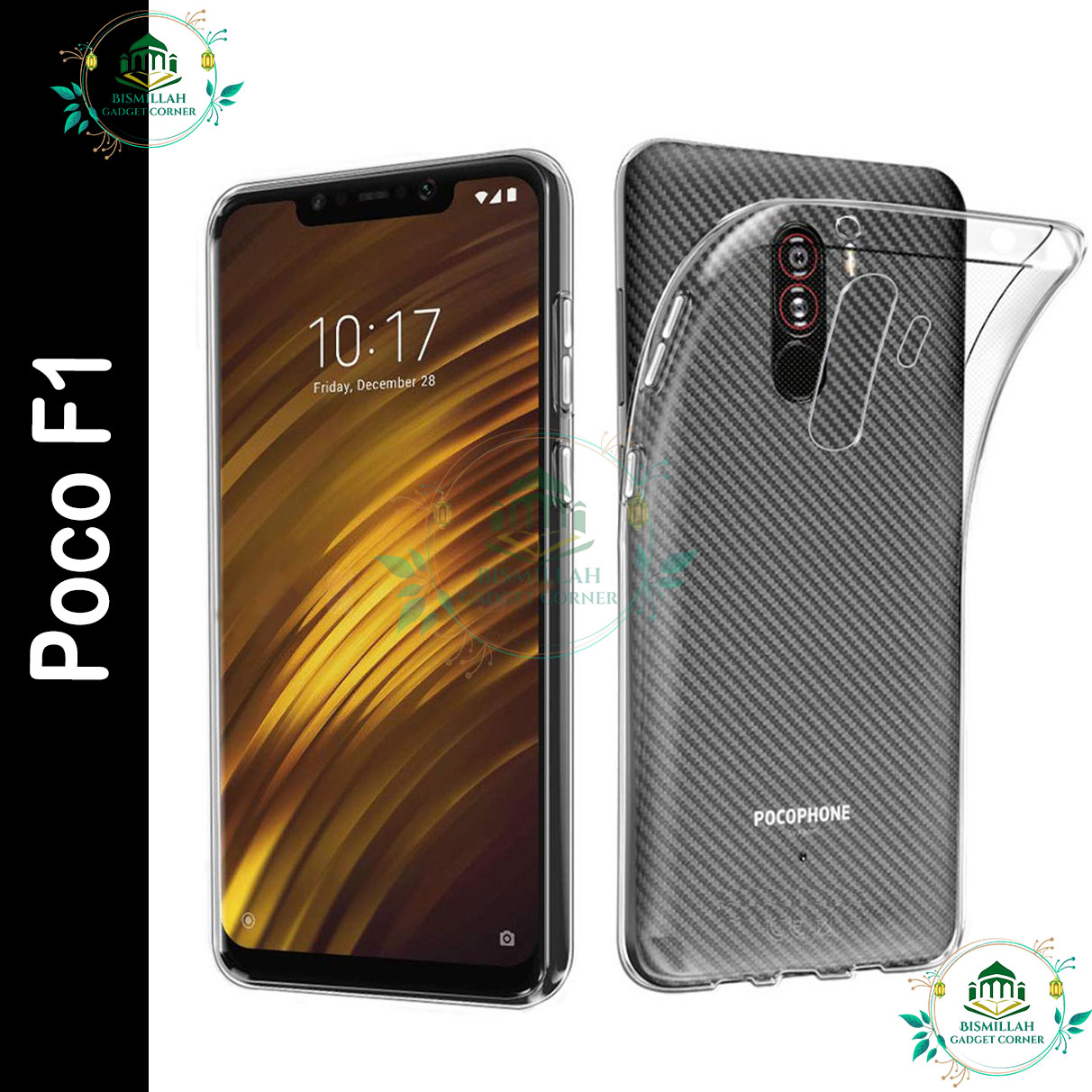 Picture of Transparent back cover For Xiaomi Poco F1 / Pocophone F1 Luxury transparent Protect Back Cover Soft Case Picture of Transparent back cover For Xiaomi Poco F1 / Pocophone F1 Luxury transparent Protect Back Cover Soft Case