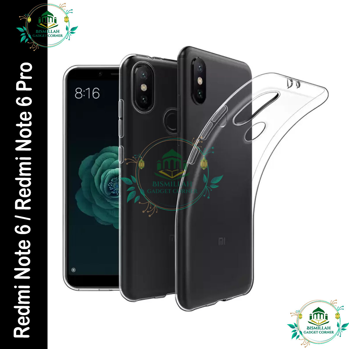 Picture of Transparent back cover For Xiaomi Redmi Note 6 / Redmi Note 6 Pro Luxury transparent Protect Back Cover Soft Case Picture of Transparent back cover For Xiaomi Redmi Note 6 / Redmi Note 6 Pro Luxury transparent Protect Back Cover Soft Case